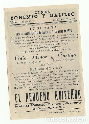 Cine: PROGRAMA CINE ODIO AMOR Y CASTIGO - Foto 2