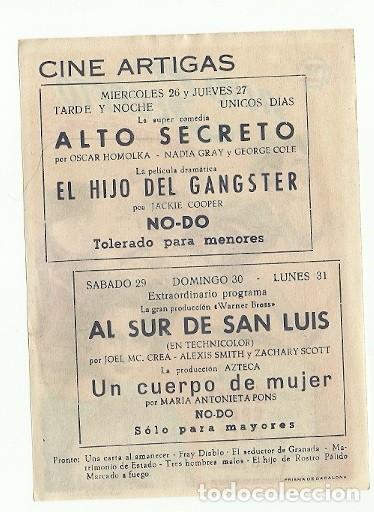 Cine: PROGRAMA CINE ALTO SECRETO - Foto 2