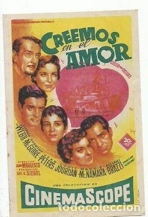 Cine: PROGRAMA CINE CREEMOS EN EL AMOR - Foto 1
