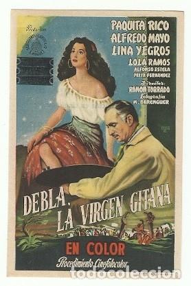 Cine: PROGRAMA CINE DEBLA LA VIRGEN GITANA - Foto 1