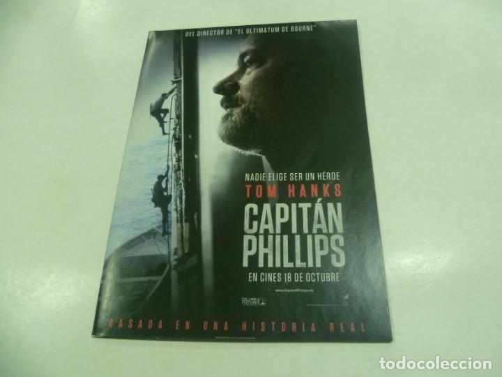 Cine: Folleto desplegable de Capit&aacute;n Phillips - Foto 1