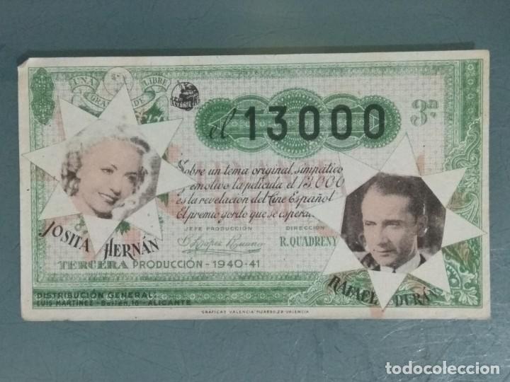 Cine: EL 13.000 . PROGRAMA DE CINE SENCILLO. - Foto 1