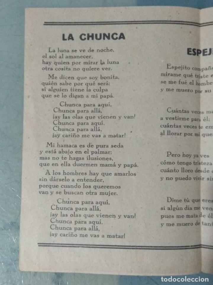Cine: LA ZANDUNGA - PROGRAMA DOBLE CANCIONERO. - Foto 2