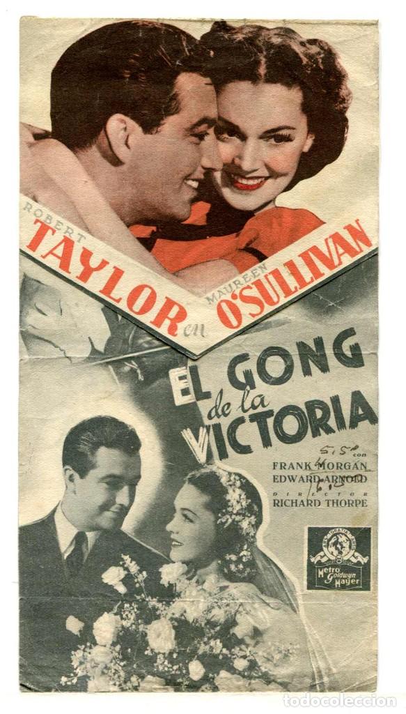 Cine: EL GONG DE LA VICTORIA, con Robert Taylor.