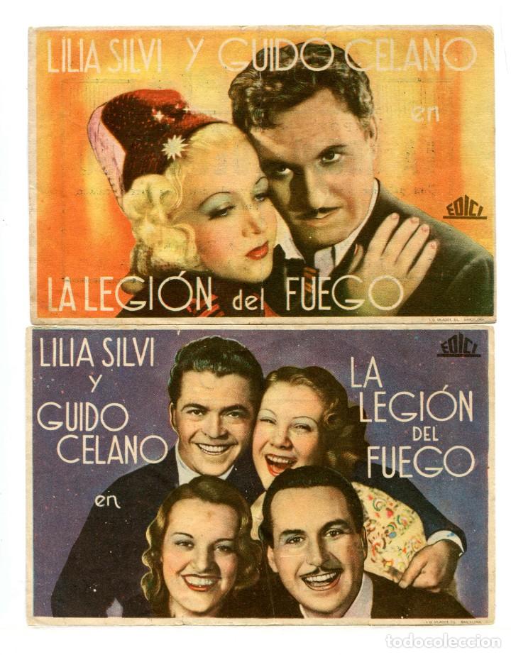 Cine: LA LEGI&Oacute;N DE FUEGO, con Lilia Silvi.