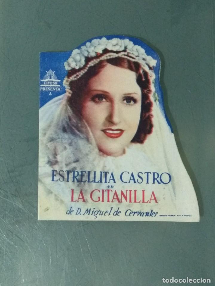 Cine: LA GITANILLA CIFESA - PROGRAMA DOBLE TROQUELADO. - Foto 1