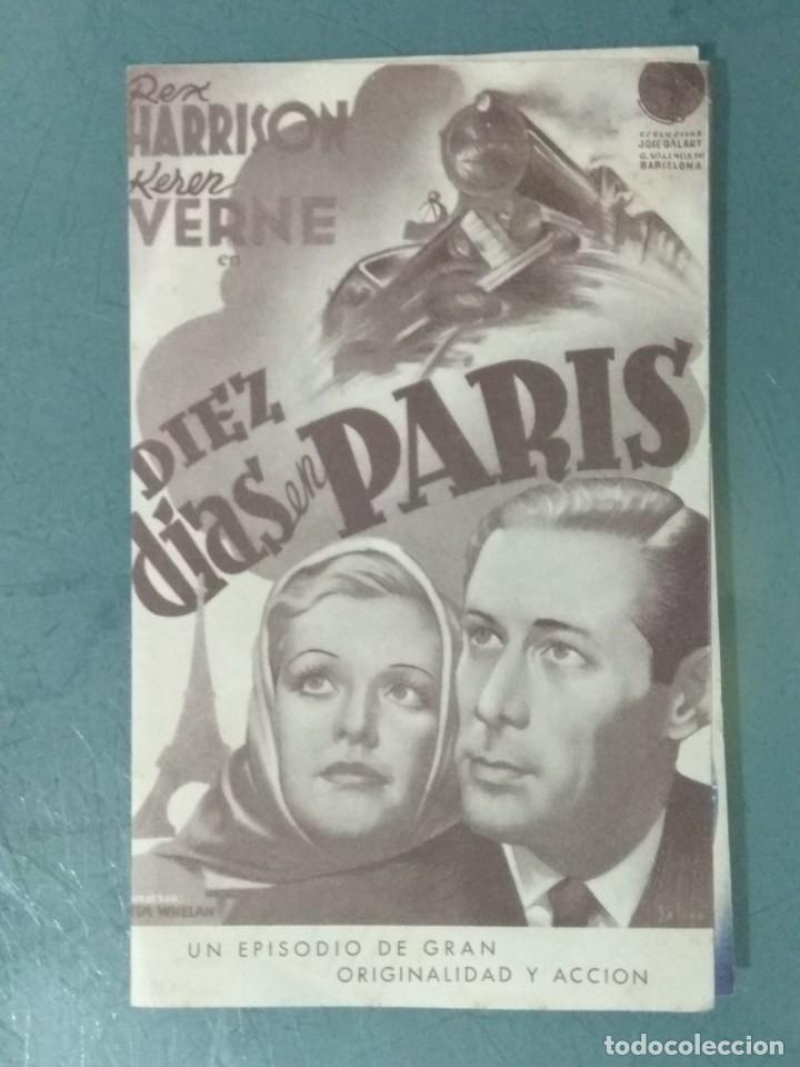 Cine: DIEZ DIAS EN PARIS - PROGRAMA DOBLE. - Foto 1