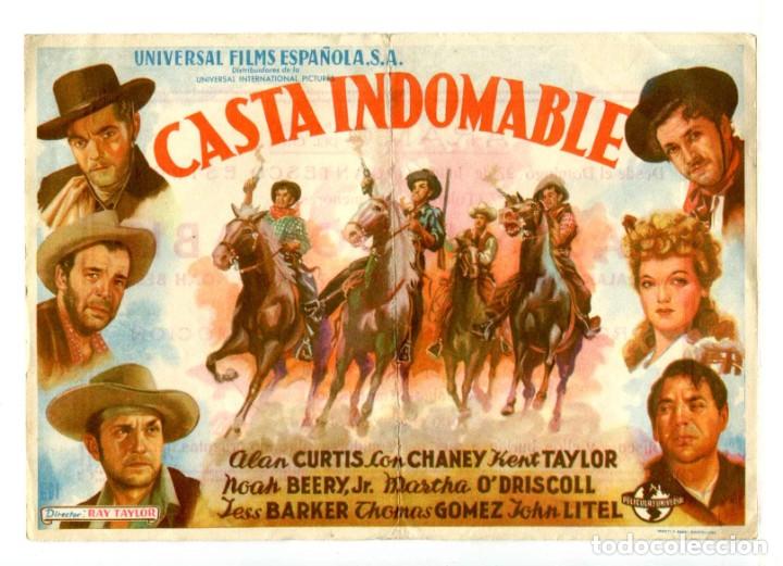 Cine: CASTA INDOMABLE, con Lon Chaney. - Foto 1