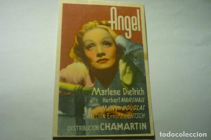 Cine: PROGRAMA ANGEL .- MARLENE DISTRICH - Foto 1