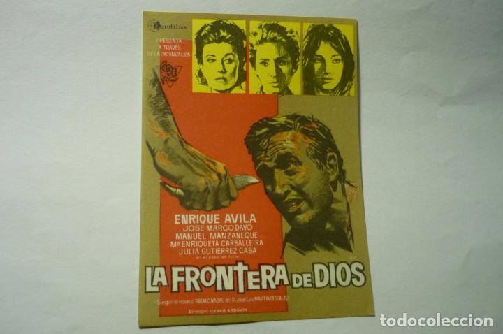 Cine: PROGRAMA LA FRONTERA DE DIOS -ENRIQUE AVILA - Foto 1