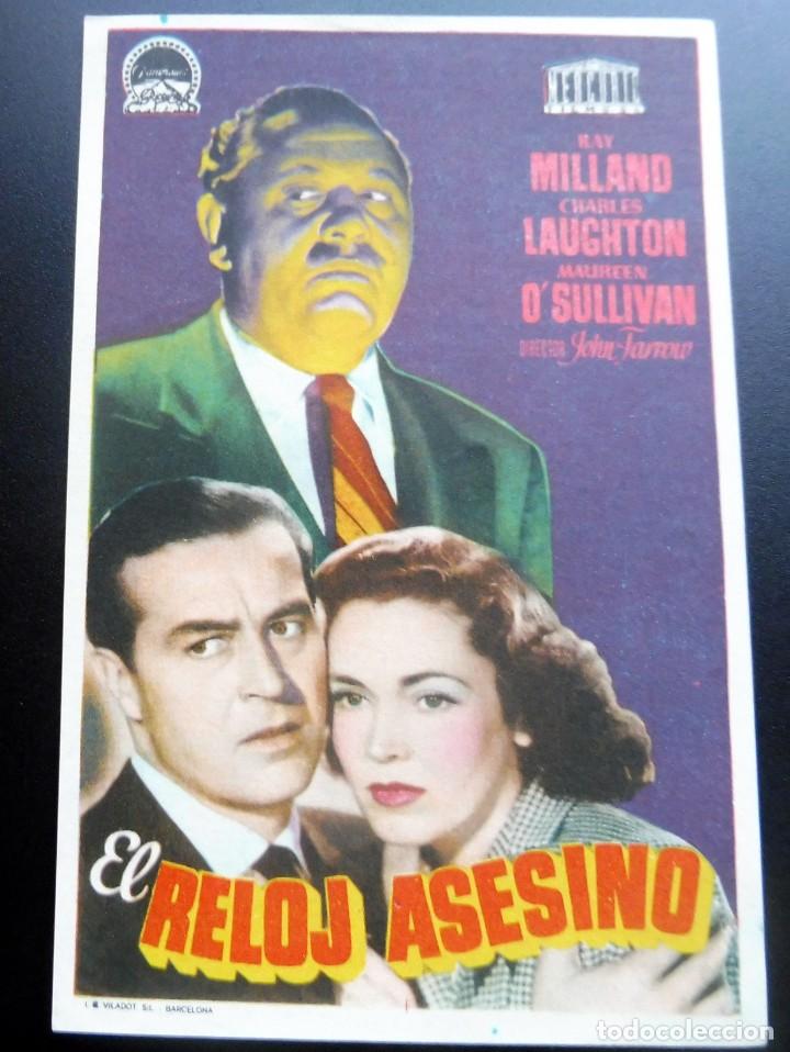 Cine: PROGRAMA DE CINE - EL RELOJ ASESINO - S/P - Foto 1