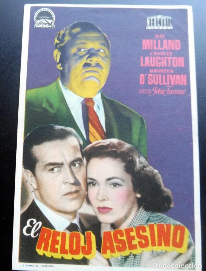 Cine: PROGRAMA DE CINE - EL RELOJ ASESINO - CINE G&Oacute;NGORA - Foto 1