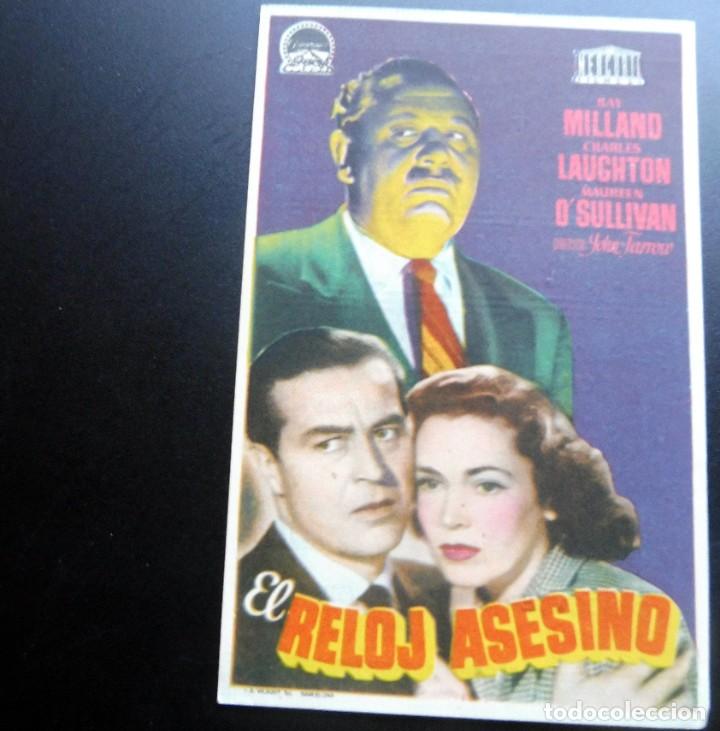 Cine: PROGRAMA DE CINE - EL RELOJ ASESINO - CINE ROSALIA CASTRO - Foto 1