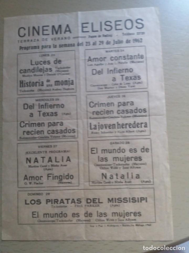 Kino: Folleto de mano Local Cinema El&iacute;seos