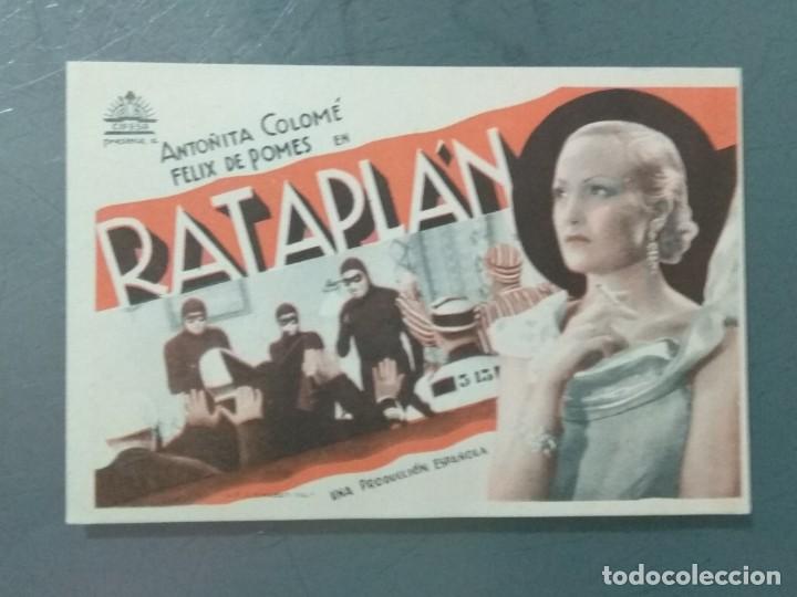 Cine: RATAPL&Aacute;N - CIFESA - PROGRAMA SENCILLO. - Foto 1
