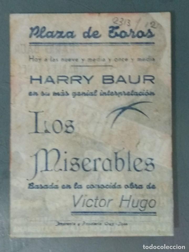 Cine: LOS MISERABLES. ARAJOL. PROGRAMA SENCILLO. - Foto 2
