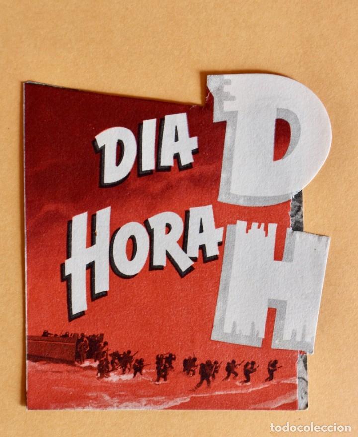 Cine: D&iacute;a D hora H - David Brian, John Agar - Programa troquelado - Con publicidad - Foto 1