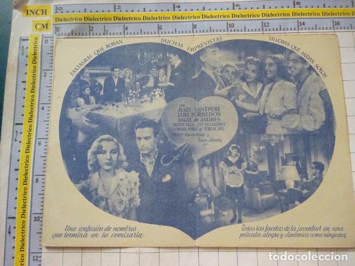 Cine: PROGRAMA CARTEL DE MANO. DOBLE. PEL&Iacute;CULA FIN DE CURSO. 42 - Foto 2