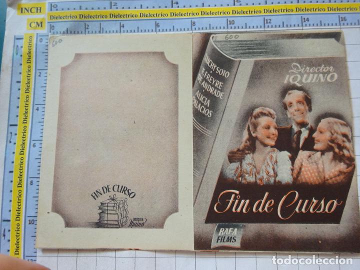Cine: PROGRAMA CARTEL DE MANO. DOBLE. PEL&Iacute;CULA FIN DE CURSO. 42 - Foto 1