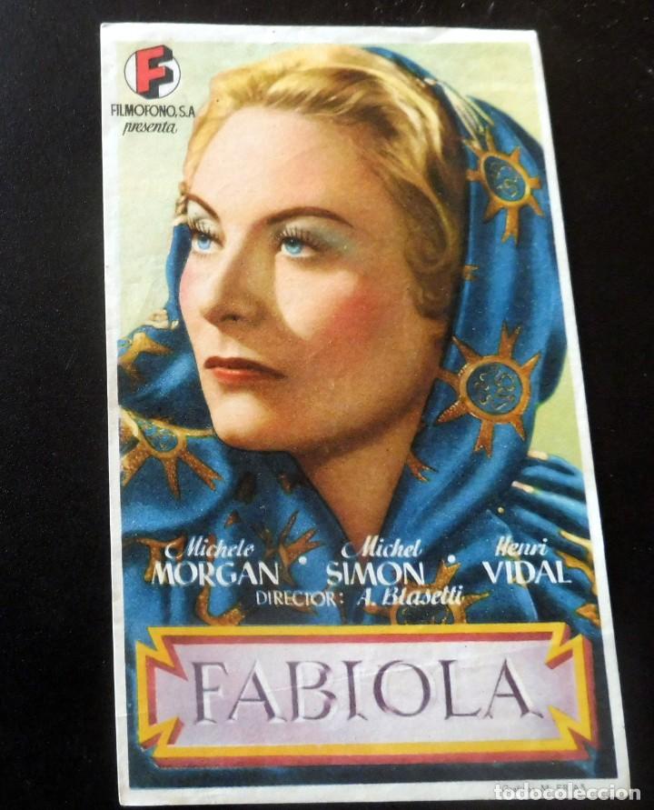 Cine: PROGRAMA DE CINE - FABIOLA - S/P - Foto 1