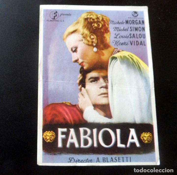Cine: PROGRAMA DE CINE - GRANDE - FABIOLA - S/P - Foto 1