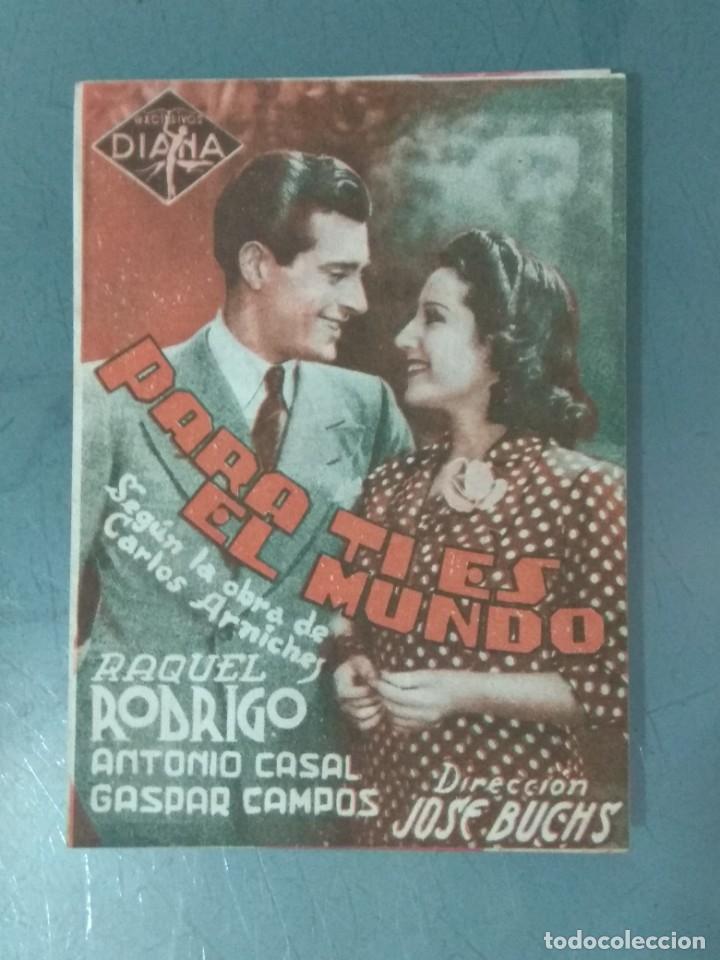 Cine: PARA TI ES EL MUNDO - PROGRAMA DOBLE. - Foto 1