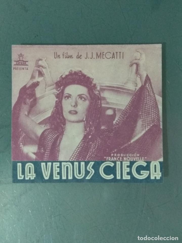 Cine: LA VENUS CIEGA - PROGRAMA DOBLE - Foto 1