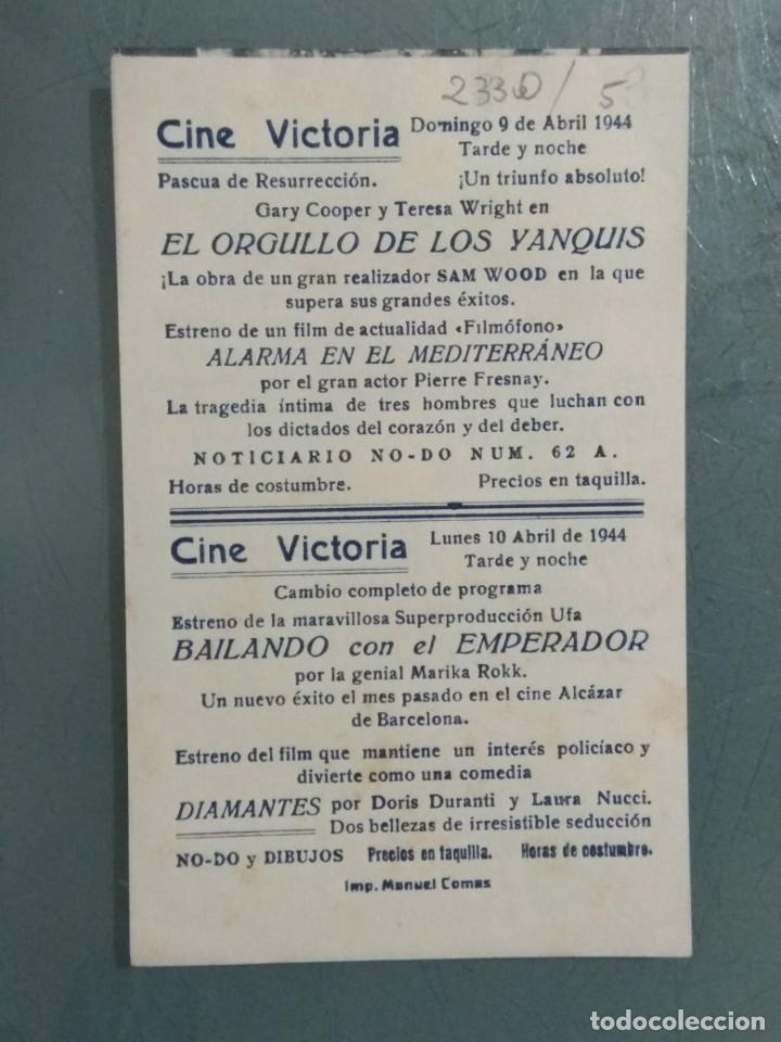Cine: BAILANDO CON EL EMPERADOR - PROGRAMA DOBLE. - Foto 2