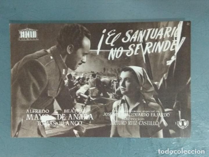 Cine: EL SANTUARIO NO SE RINDE - PROGRAMA SENCILLO. - Foto 1