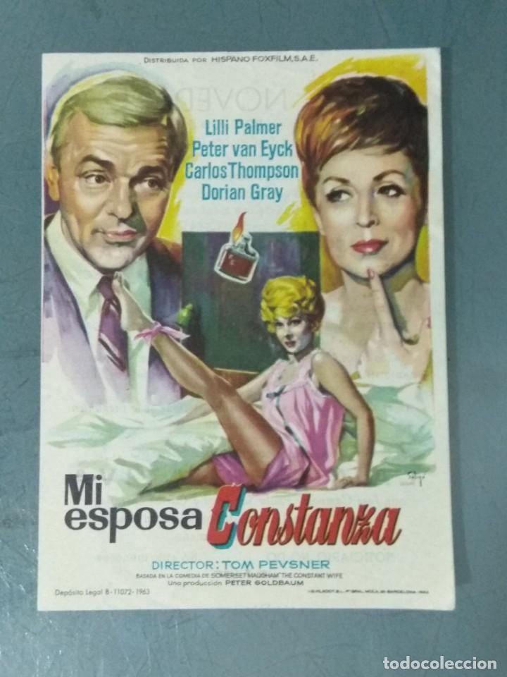 Cine: MI ESPOSA CONSTANZA - PROGRAMA SENCILLO. - Foto 1