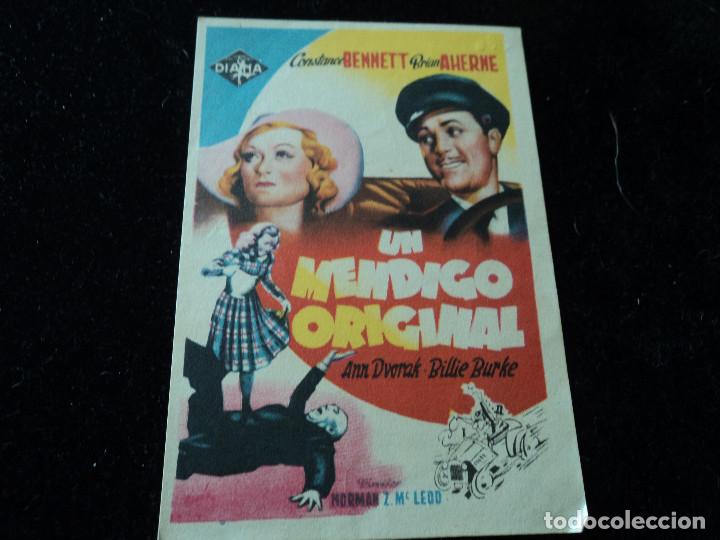 Cine: UN MENDIGO ORIGINAL, CONSTANCE BENNETT Y BRIAN AHERNE - Foto 1