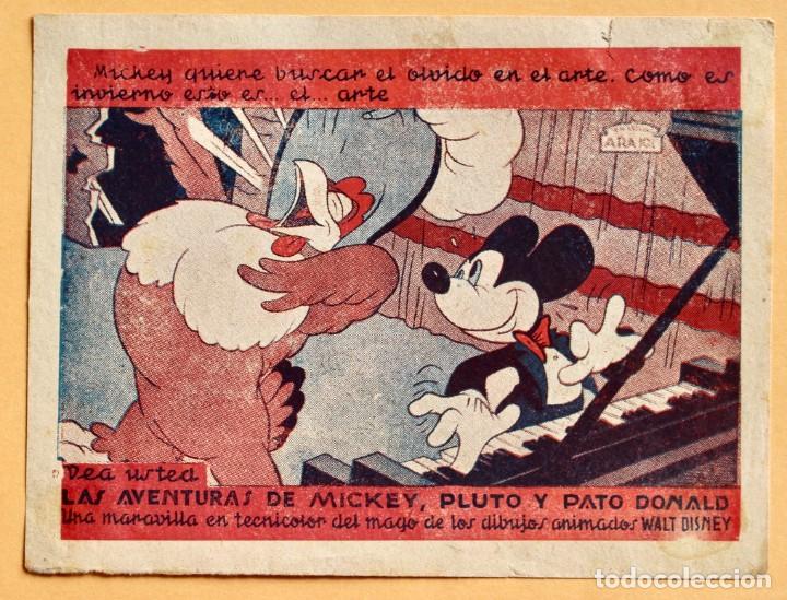 Cine: LAS AVENTURAS DE MICKEY PLUTO Y PATO DONALD PROGRAMA WALT DISNEY - Foto 1