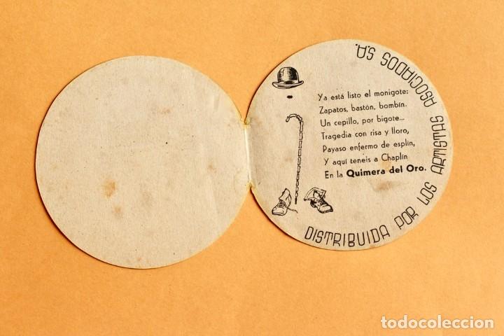 Cine: Charles Chaplin. La quimera del Oro. Troquelado - Foto 2