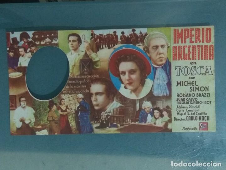Cine: TOSCA - PROGRAMA DOBLE TROQUELADO. - Foto 2
