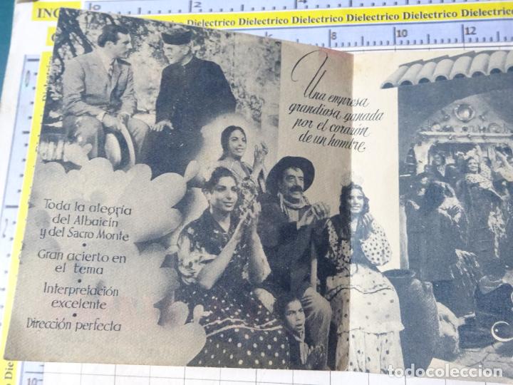 Cine: PROGRAMA CARTEL DE MANO. PEL&Iacute;CULA FORJA DE ALMAS. DOBLE. 116 - Foto 3