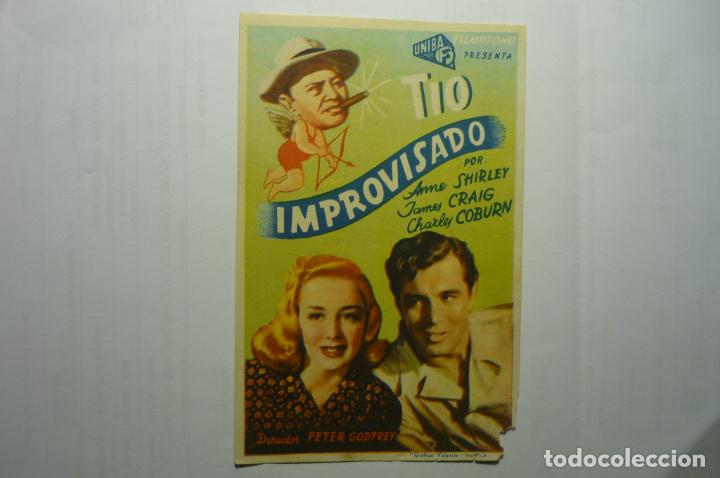 Cine: programa tio improvisado - charles coburn-publicidad - Foto 1