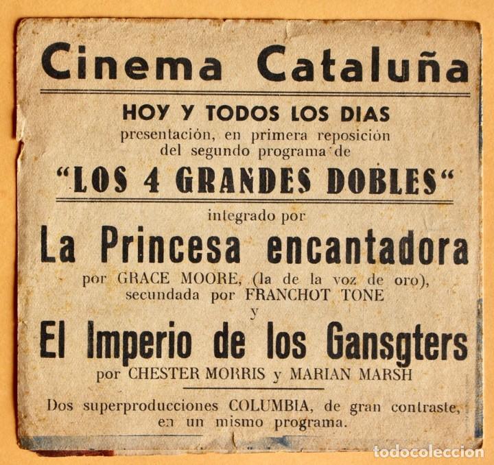Cine: EL IMPERIO DE LOS GANGSTERS, con Chester Morris - Foto 3