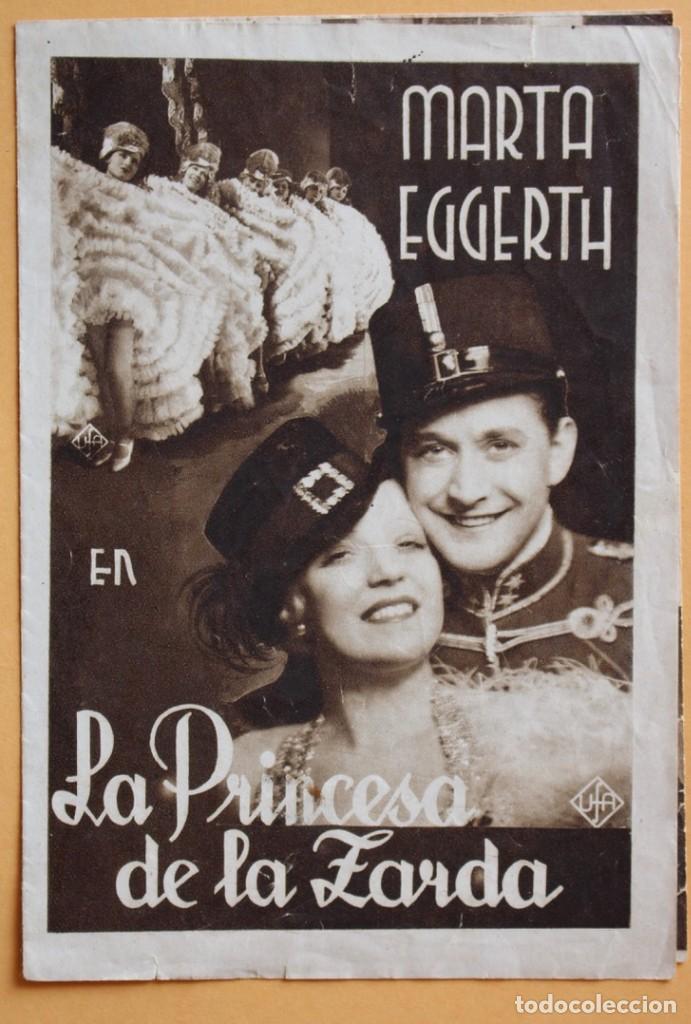 Cine: La Princesa de la Zarda - Programa doble cine 1934 - Foto 1
