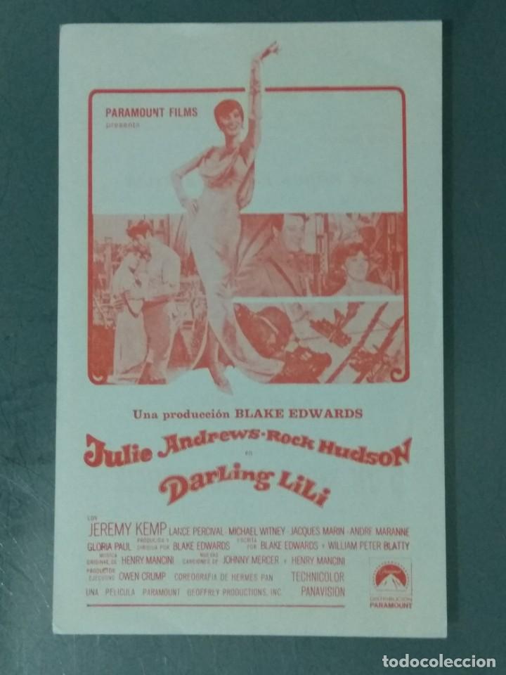 Cine: DARLING LILI - PROGRAMA SENCILLO A UN SOLO COLOR - Foto 1