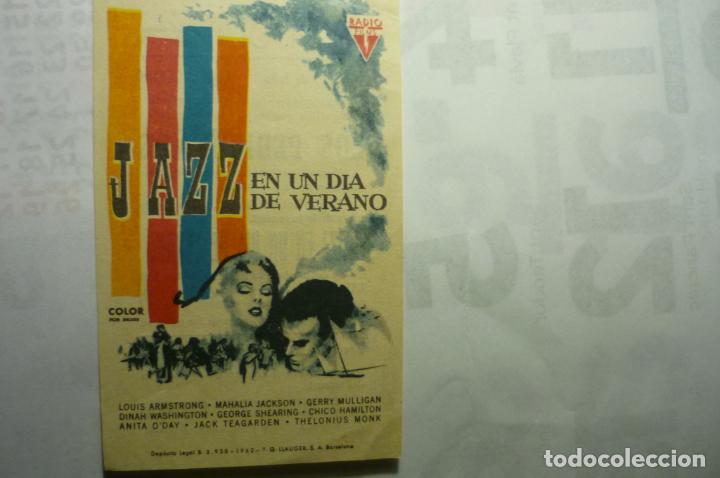 Cine: programa jazz en un dia de verano - Foto 1