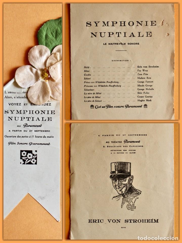 Cine: SYNPHONIE NUPTIALE - ERIC VON STROHEIM - PARAMOUNT -1928 - Foto 1