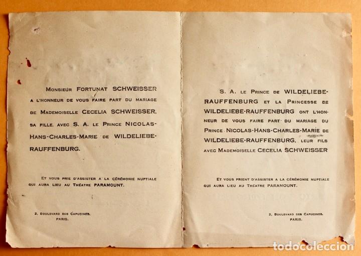 Cine: SYNPHONIE NUPTIALE - ERIC VON STROHEIM - PARAMOUNT -1928 - Foto 3