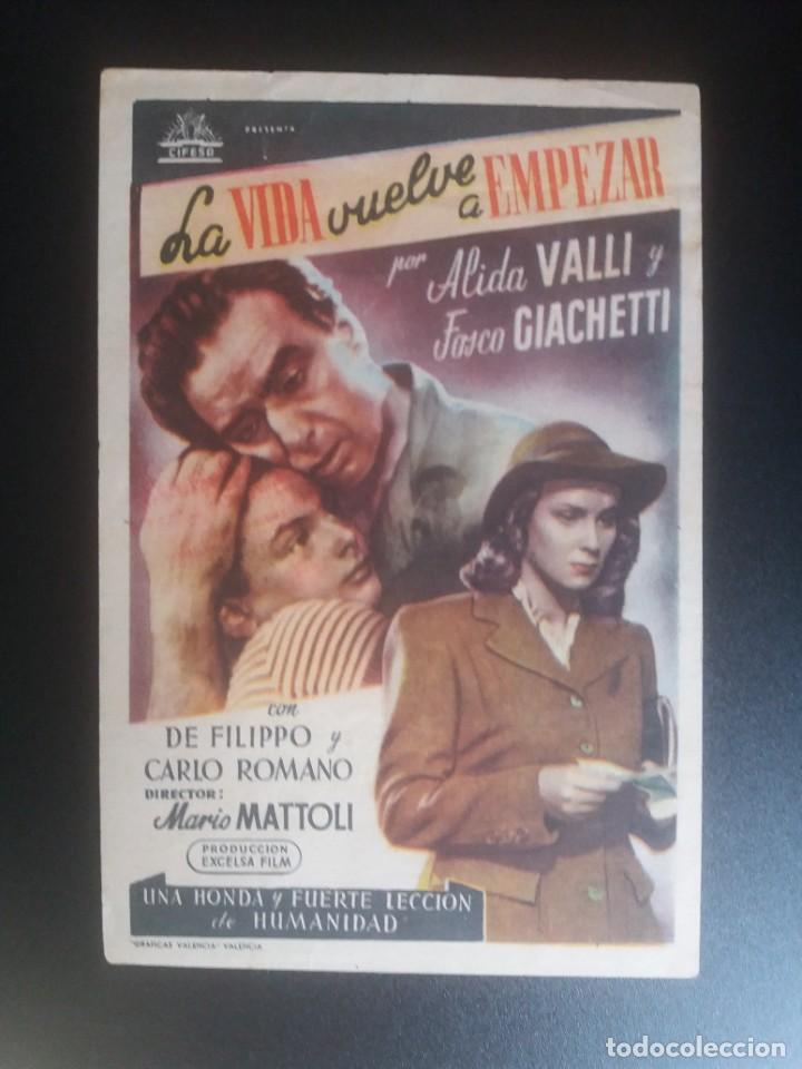 Cine: La vida vuelve a empezar - Foto 1