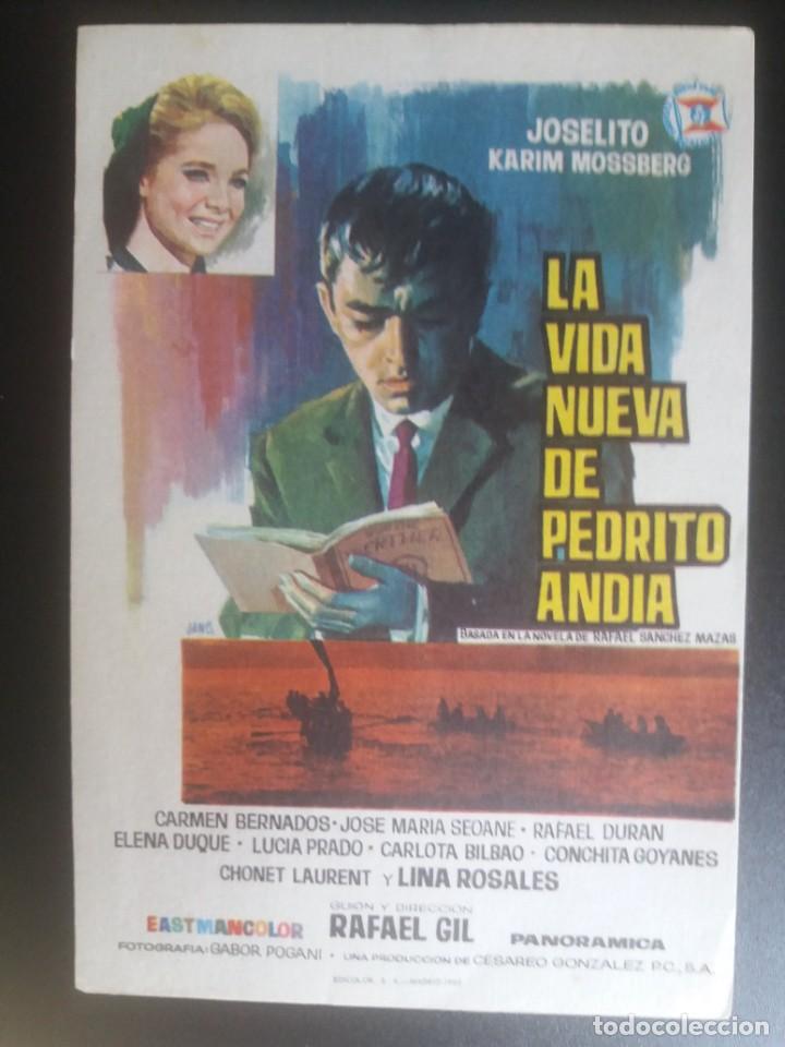  Foglietti di film di film antichi di cinema: La vida nueva de Pedrito Andia