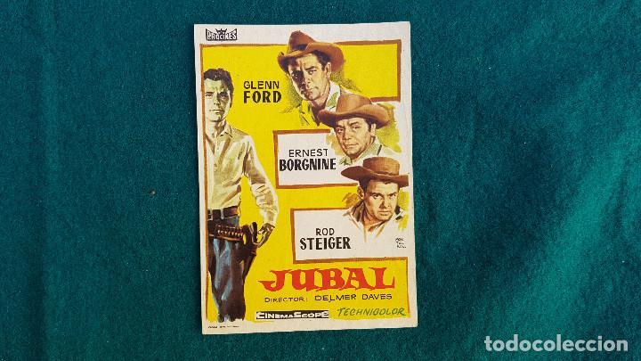 Cine: PROGRAMA DE MANO CINE JUBAL - CON CINE AL DORSO - Foto 1