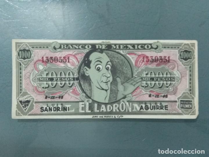 Cine: EL LADRON - PROGRAMA DE CINE SENCILLO EN FORMA DE BILLETE - Foto 1