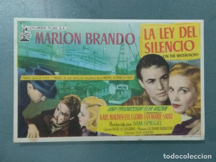 Cine: LA LEY DEL SILENCIO - PROGRAMA DE CINE SENCILLO. - Foto 1