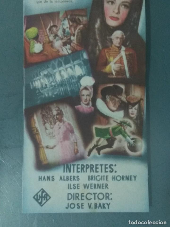 Cine: LAS AVENTURAS DEL BARON MUCHAUSEN - PROGRAMA DOBLE TROQUELADO. - Foto 4