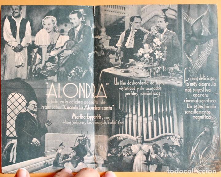 Cine: ALONDRA, con Martha Eggerth - Foto 2