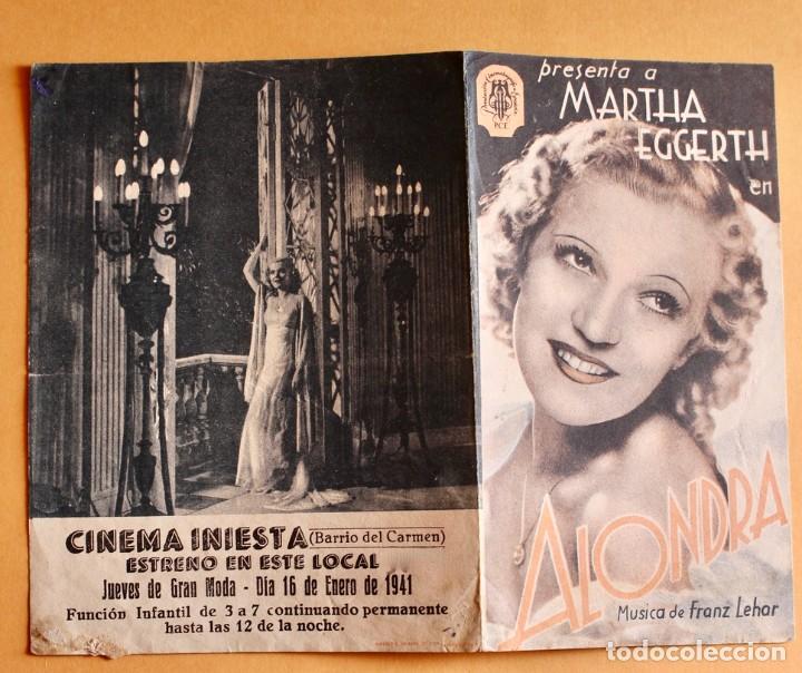 Cine: ALONDRA, con Martha Eggerth - Foto 3